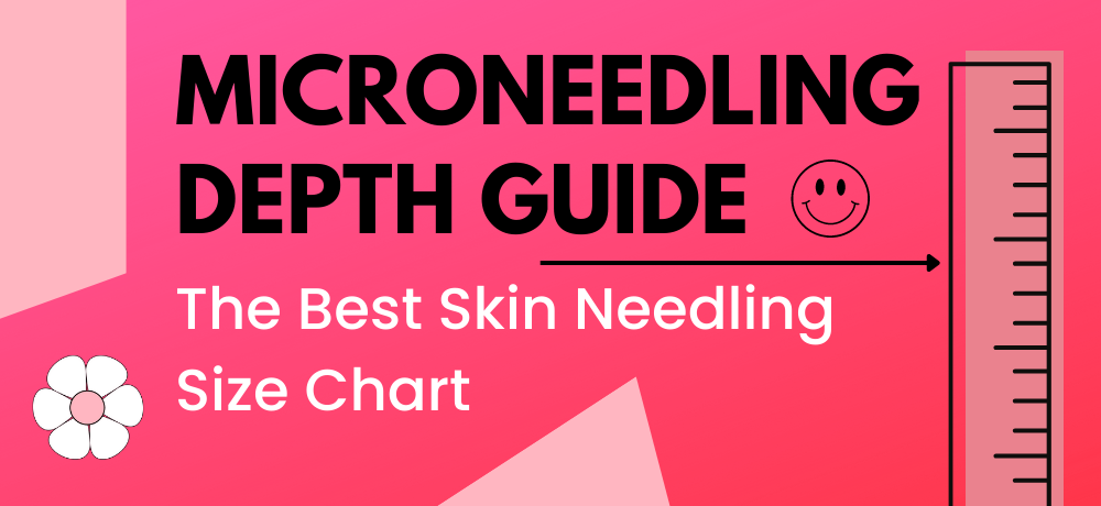 Microneedling depth guide and chart