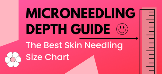 Microneedling depth guide and chart
